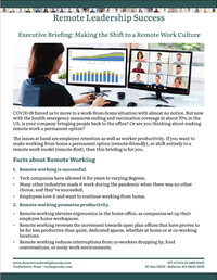 Remote Leadership Success Executive Briefing